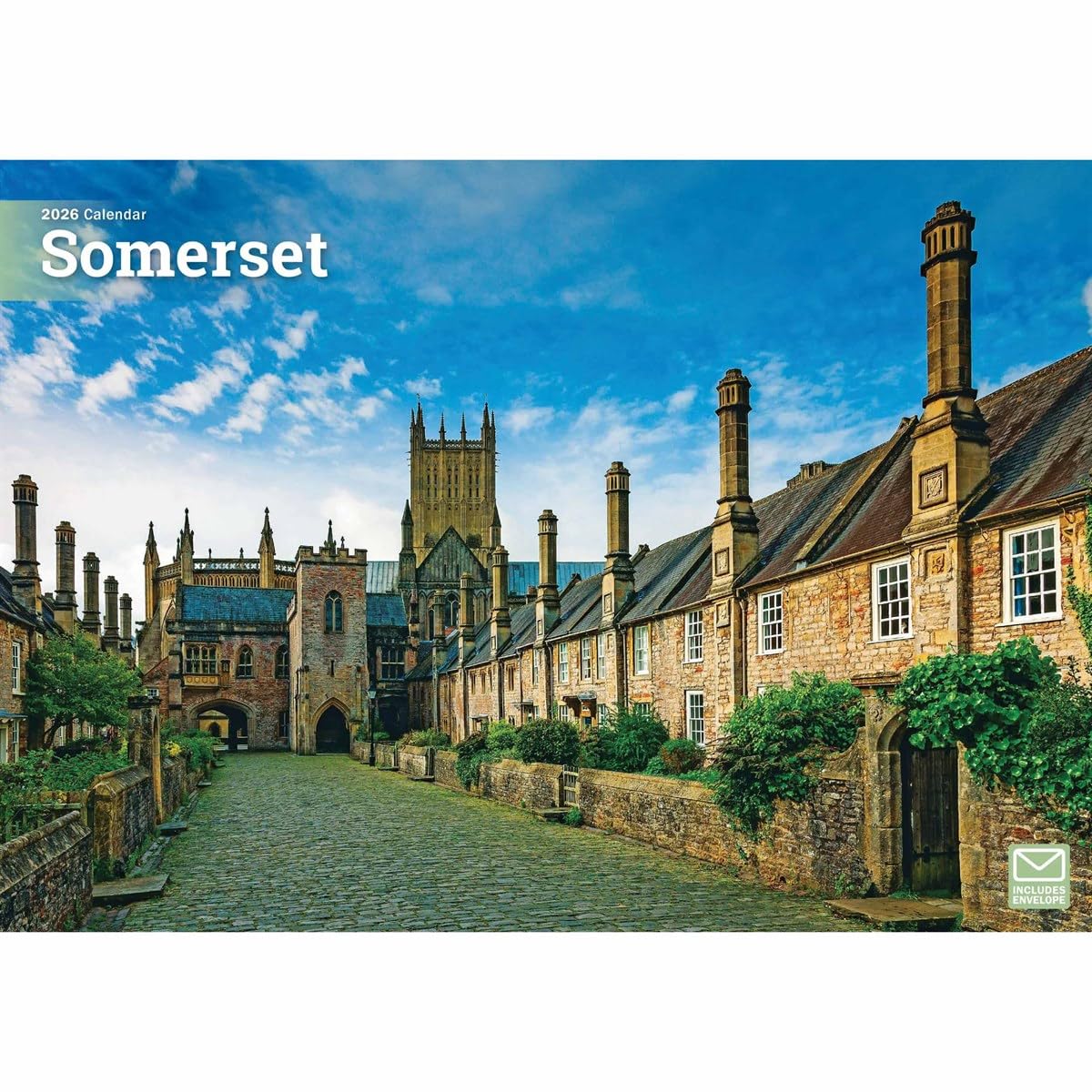 Carousel Worldwide, Somerset 2026 A4 Wall Calendar