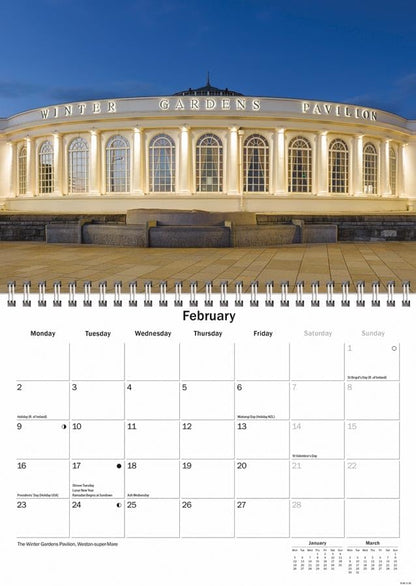 Carousel Worldwide, Somerset 2026 A5 Wall Calendar