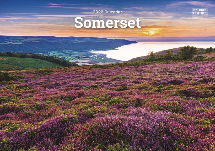 Carousel Worldwide, Somerset 2026 A5 Wall Calendar