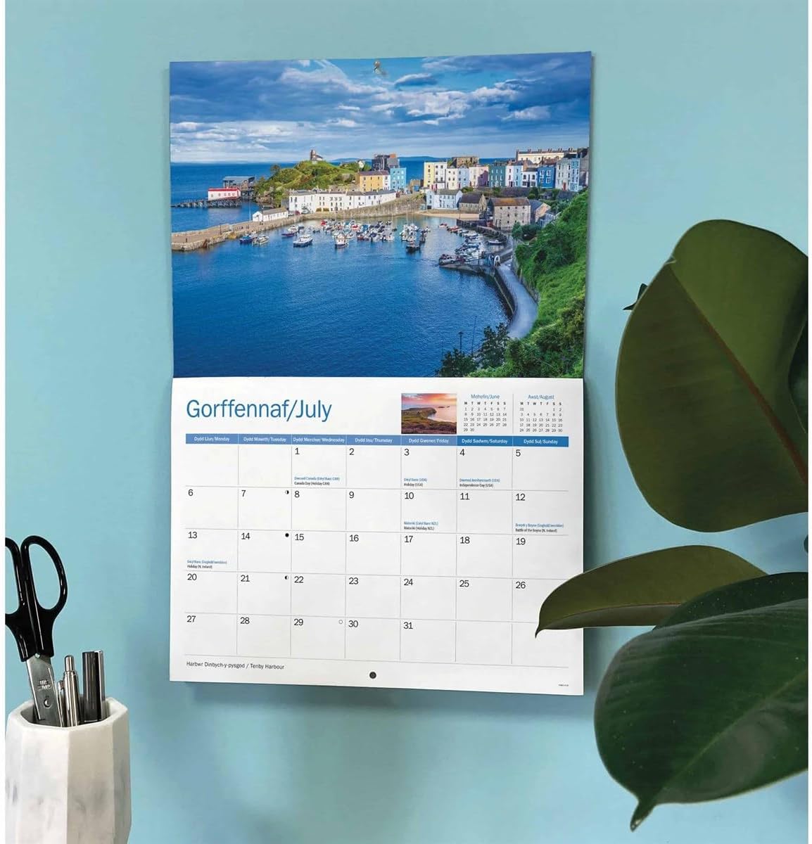 Carousel Worldwide, South Wales 2026 A4 Wall Calendar