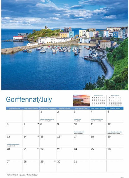 Carousel Worldwide, South Wales 2026 A4 Wall Calendar