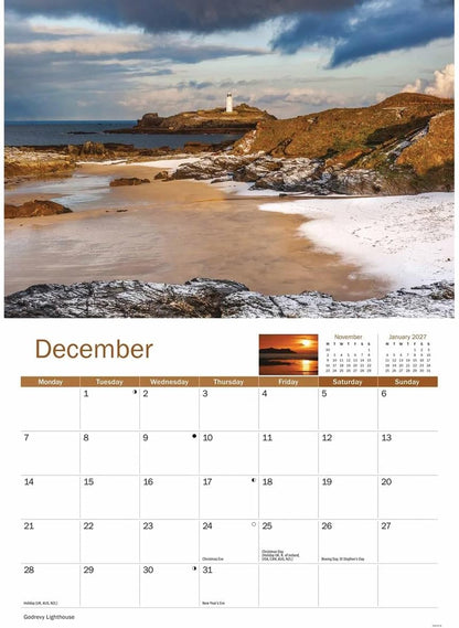 Carousel Worldwide, St Ives 2026 A4 Wall Calendar