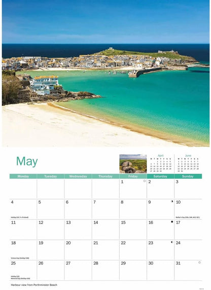 Carousel Worldwide, St Ives 2026 A4 Wall Calendar