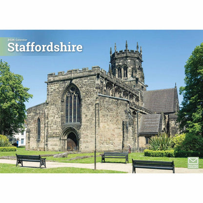 Carousel Worldwide, Staffordshire 2026 A4 Wall Calendar