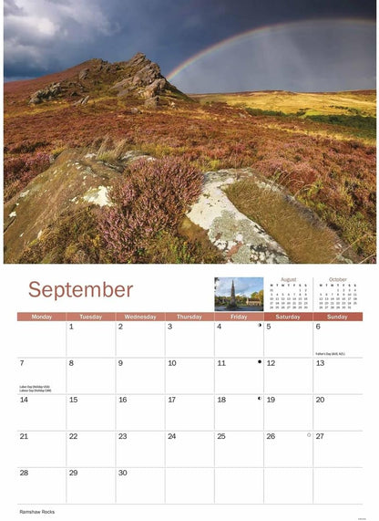 Carousel Worldwide, Staffordshire 2026 A4 Wall Calendar