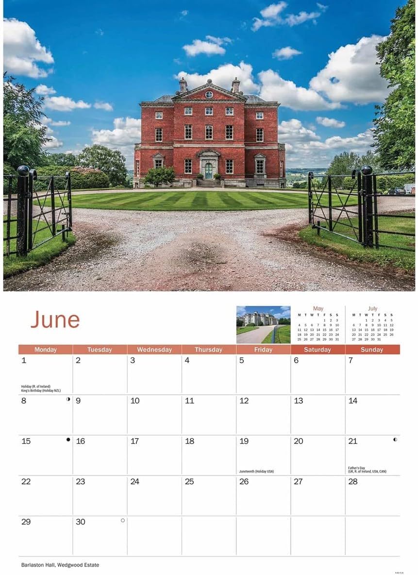 Carousel Worldwide, Staffordshire 2026 A4 Wall Calendar