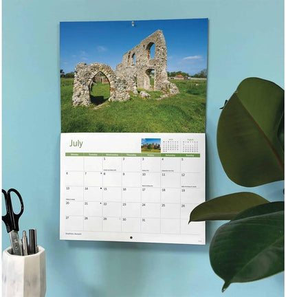 Suffolk 2026 A4 Wall Calendar