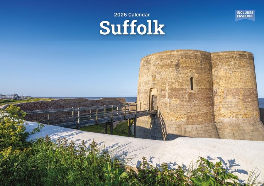 Carousel Worldwide, Suffolk 2026 A5 Wall Calendar