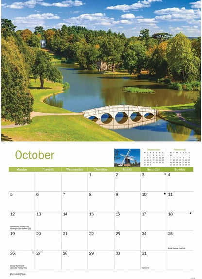 Surrey 2026 A4 Wall Calendar