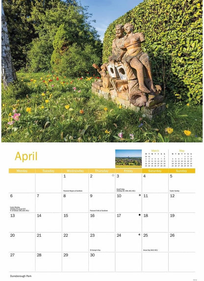 Surrey 2026 A4 Wall Calendar