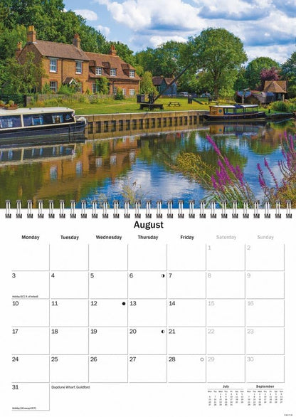 Surrey 2026 A5 Wall Calendar