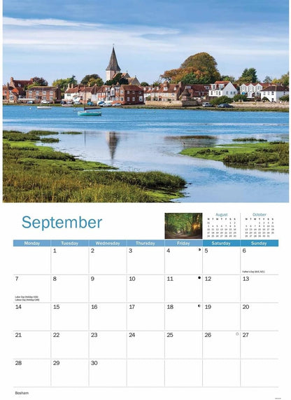 Sussex 2026 A4 Wall Calendar