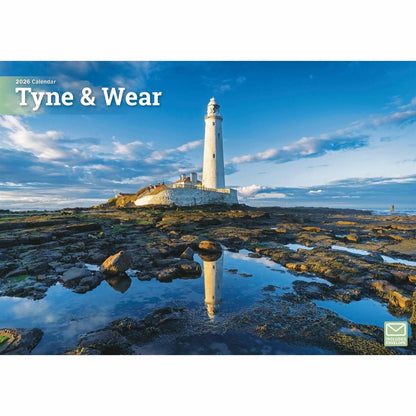Carousel Worldwide, Tyne & Wear 2026 A4 Wall Calendar
