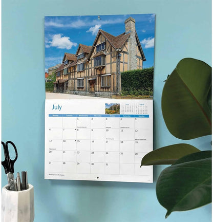 Carousel Worldwide, Warwickshire 2026 A4 Wall Calendar
