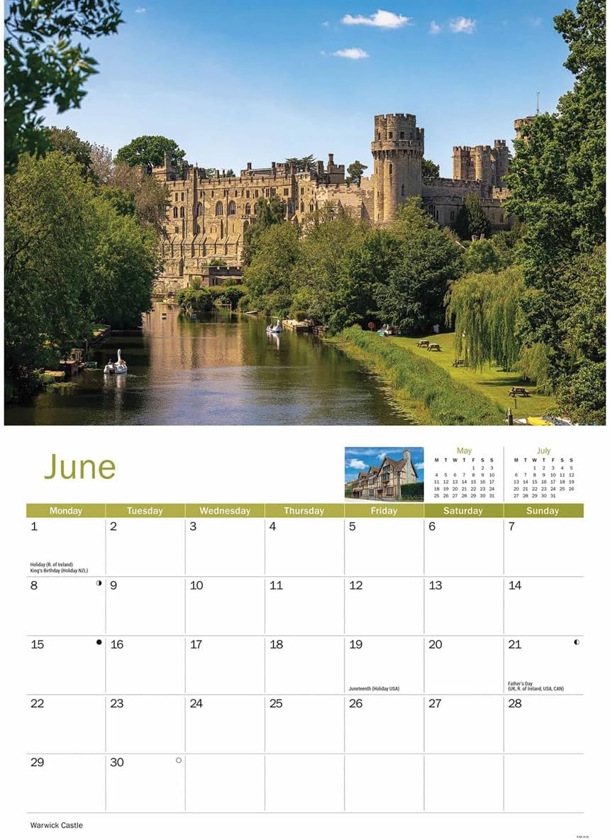 Carousel Worldwide, Warwickshire 2026 A4 Wall Calendar