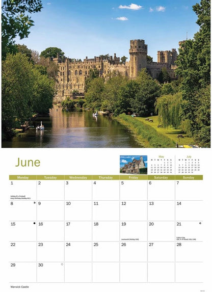 Carousel Worldwide, Warwickshire 2026 A4 Wall Calendar