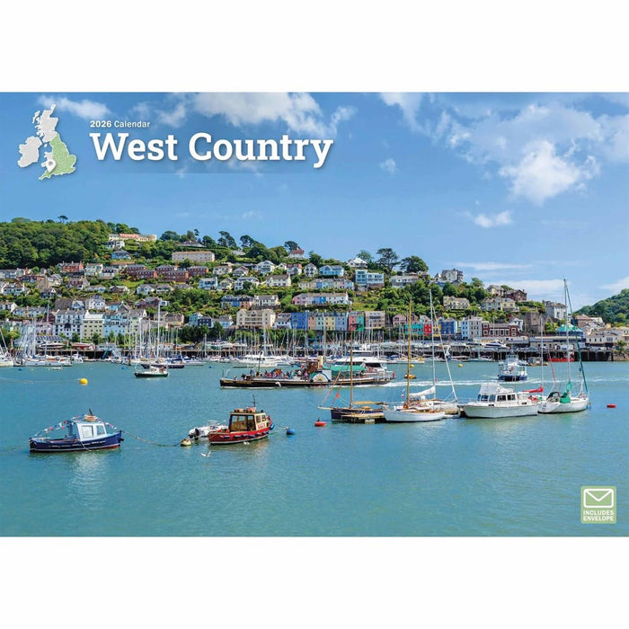 West Country 2026 A4 Wall Calendar