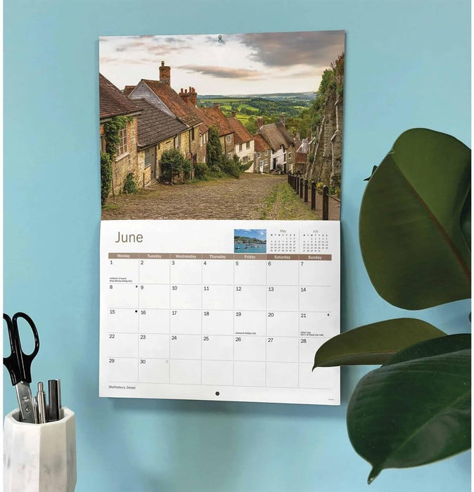West Country 2026 A4 Wall Calendar