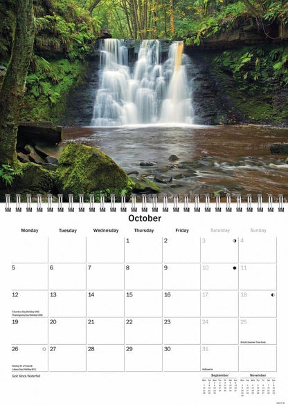 West Yorkshire 2026 A5 Wall Calendar