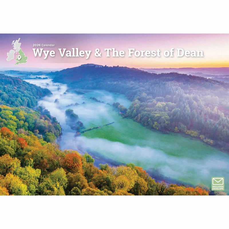 Wye Valley & The Forest of Dean 2026 A4 Wall Calendar