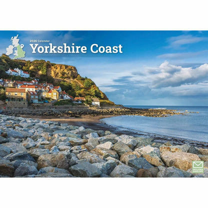 Yorkshire Coast 2026 A4 Wall Calendar