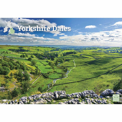 Yorkshire Dales 2026 A4 Wall Calendar
