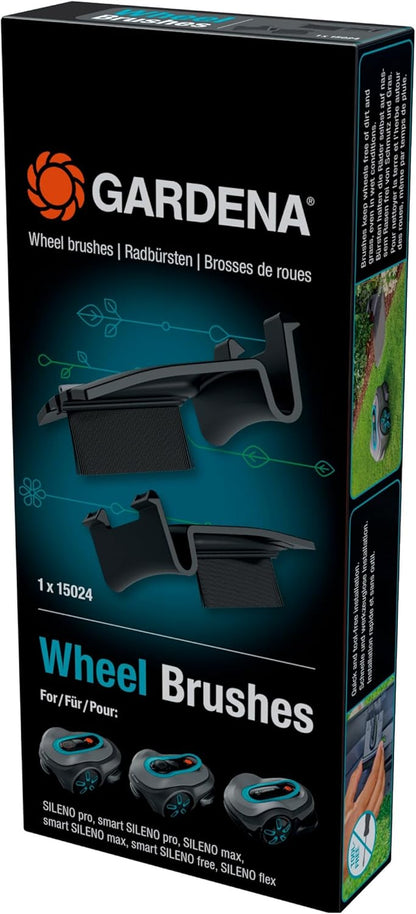 New Gardena Mower Wheel Brushes For Smart Sileno Pro / Max / Free And Flex