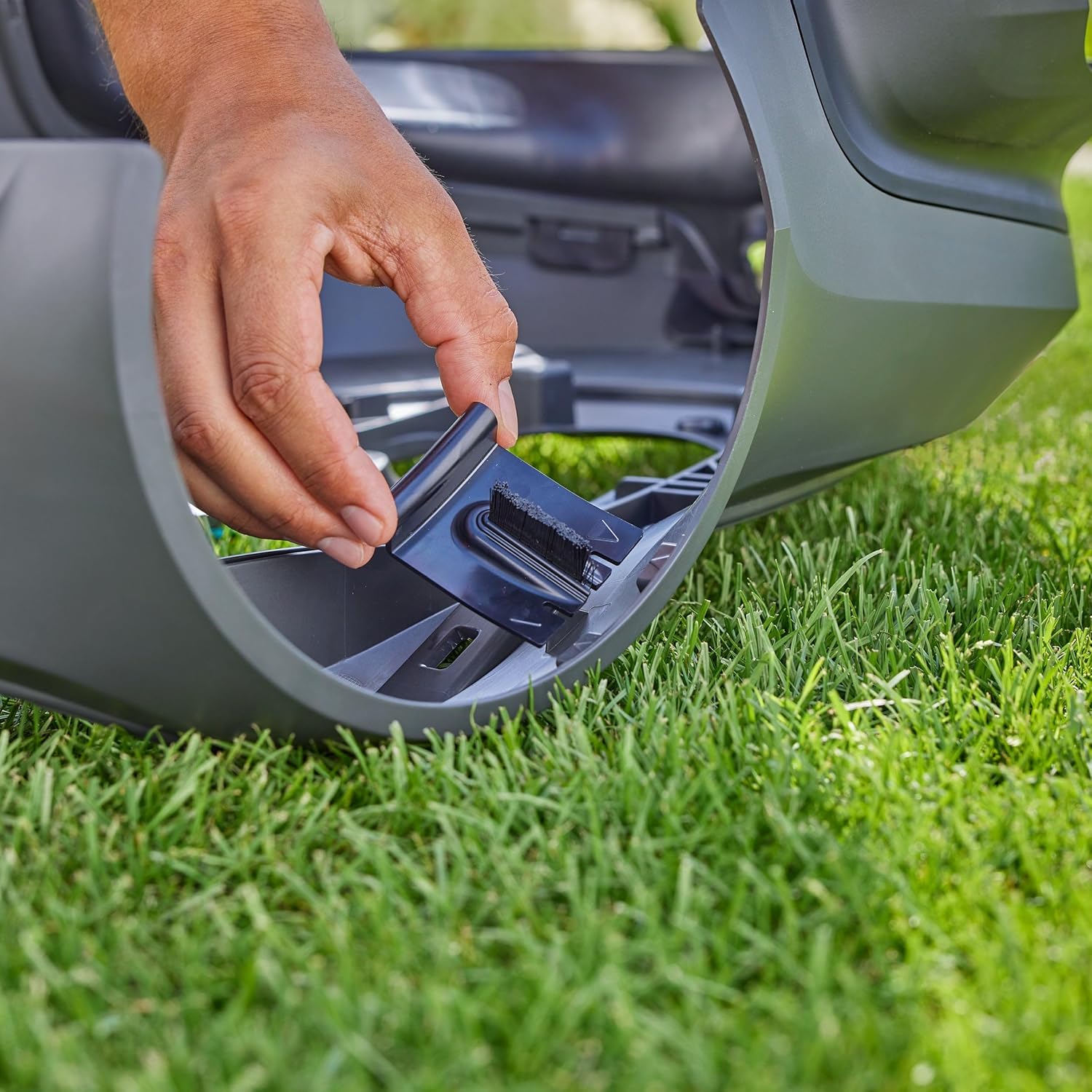 New Gardena Mower Wheel Brushes For Smart Sileno Pro / Max / Free And Flex