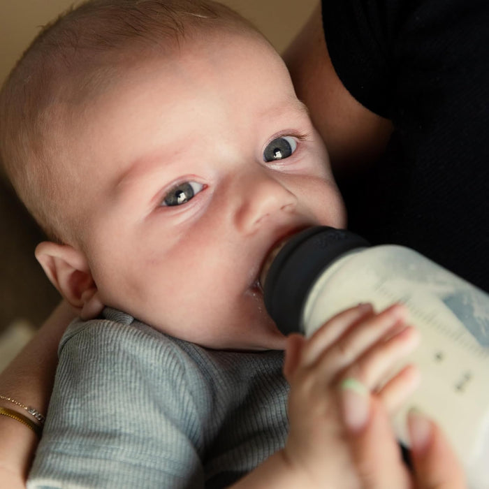 Bibs - Baby Bottle Nipple Round Latex - 2 Pack - Slow Flow