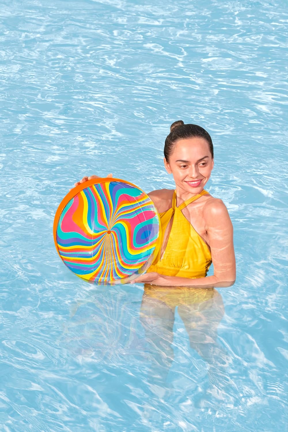 Bestway - Bestway Strandbal Tie-Dye Twist Strandbal 34cm
