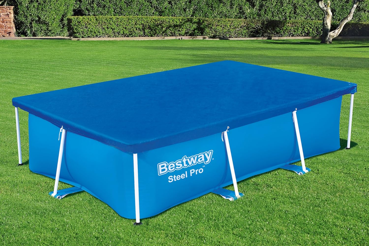 Bestway - Bestway Afdekzeil Steel Pro Rechthoek 259cm