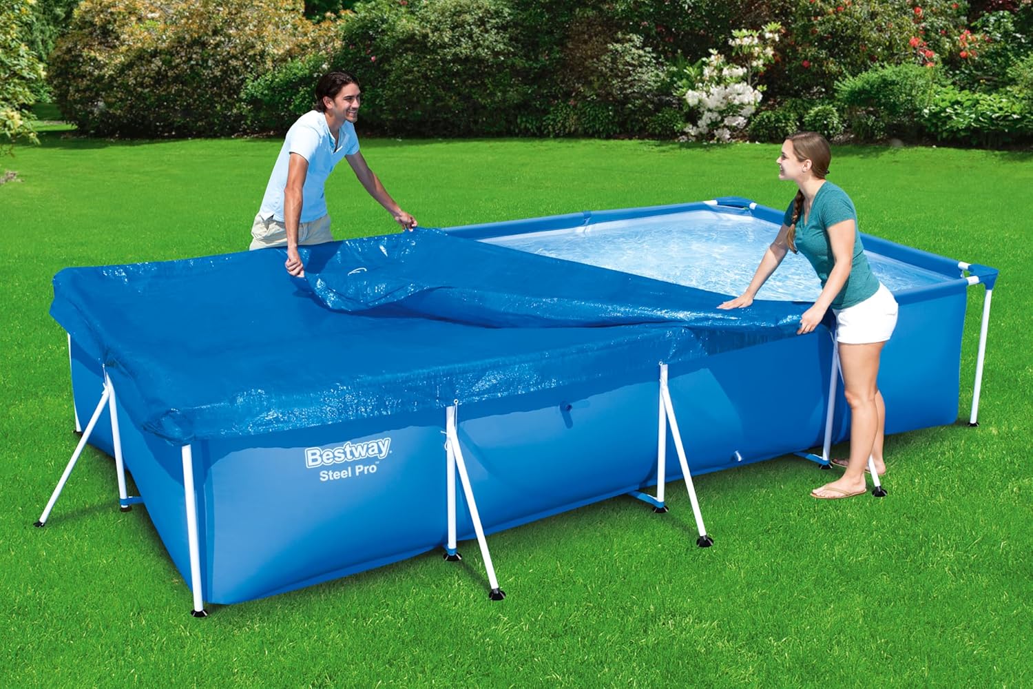 Bestway - Bestway Afdekzeil Pro Rechthoek 400cm