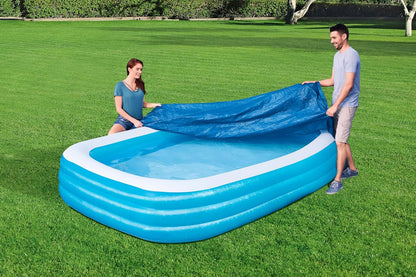 Bestway - Bestway Familiebad Afdekzeil Rechthoek 305cm