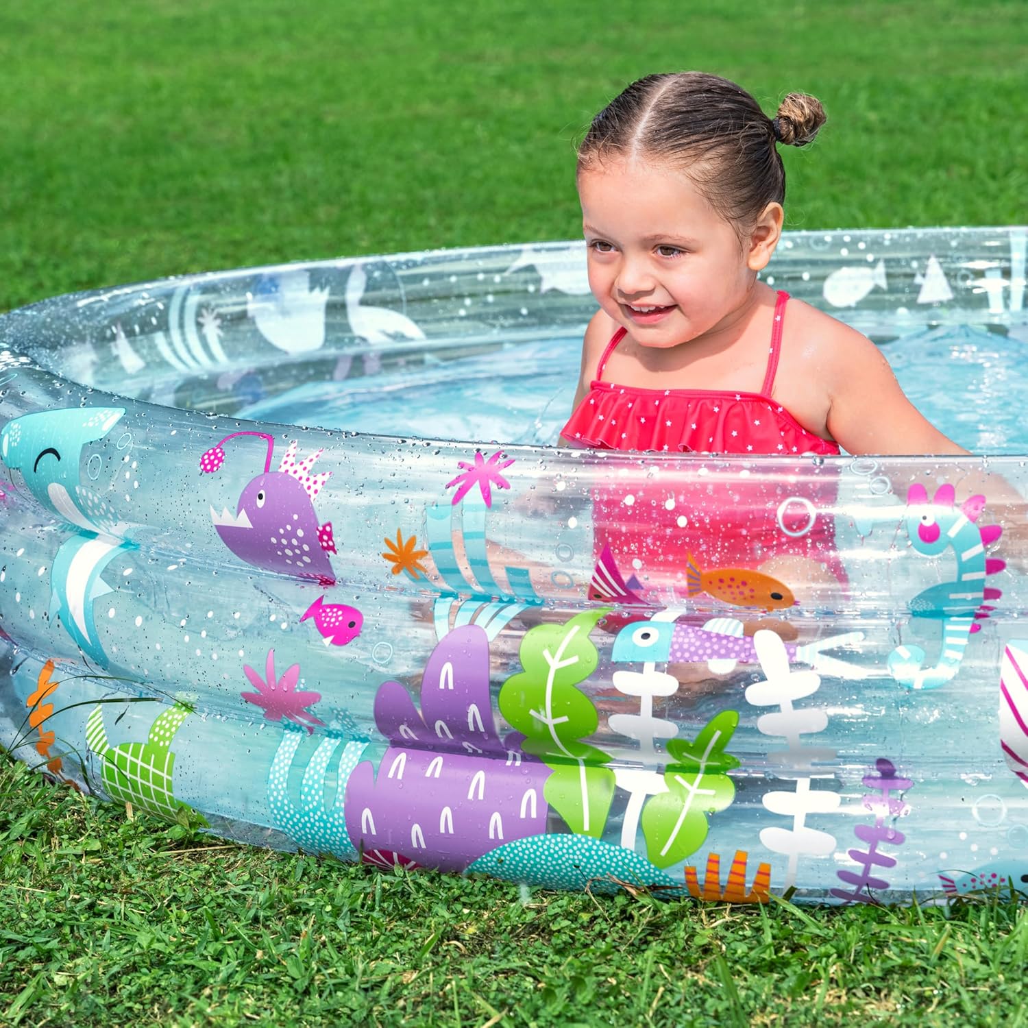 Bestway - Bestway Kinderbad Rond Onderwaterleven 183cm