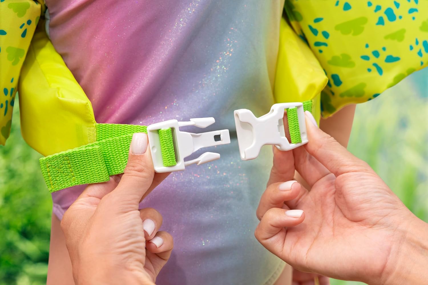 Bestway 9012T Giubbino da nuoto per bambini Puddle Jumper con braccioli, verde