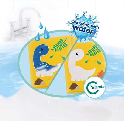 SES Creative 13215 Badboek schilderen met water dino's