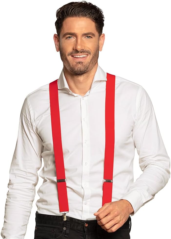 Boland - Bretels Basic Rood