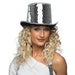 Boland 00746 - Discohoed, hoofddeksel voor volwassenen, glitterhoed ideaal voor festivals, carnaval of themafeesten