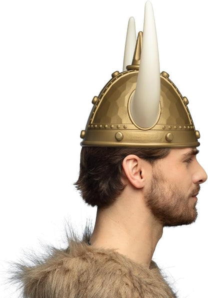 Boland 01485 - Wikinger Helm, Kopfbedeckung für Kostüme, Zubehör für Faschingskostüme, Karneval, Mottoparty