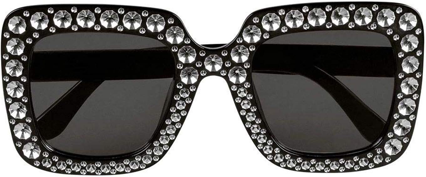 Boland - Feestbril Bling-Bling, voor volwassenen, bril met strass, leuke bril, carnaval, themafeest, Halloween