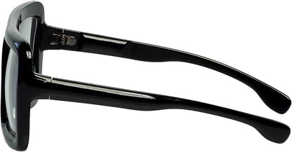 Boland Partybrille Retro Retrobrille schwarz Lehrer Sekretärin Party Festival Nerd