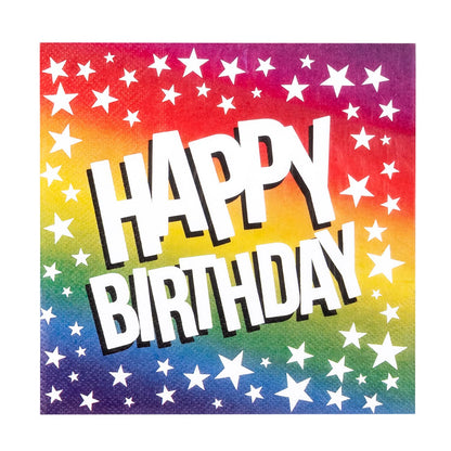 Boland Confezione da 20 tovaglioli per feste di compleanno, 33 x 33 cm, decorazione da tavolo, 100% carta, 30303