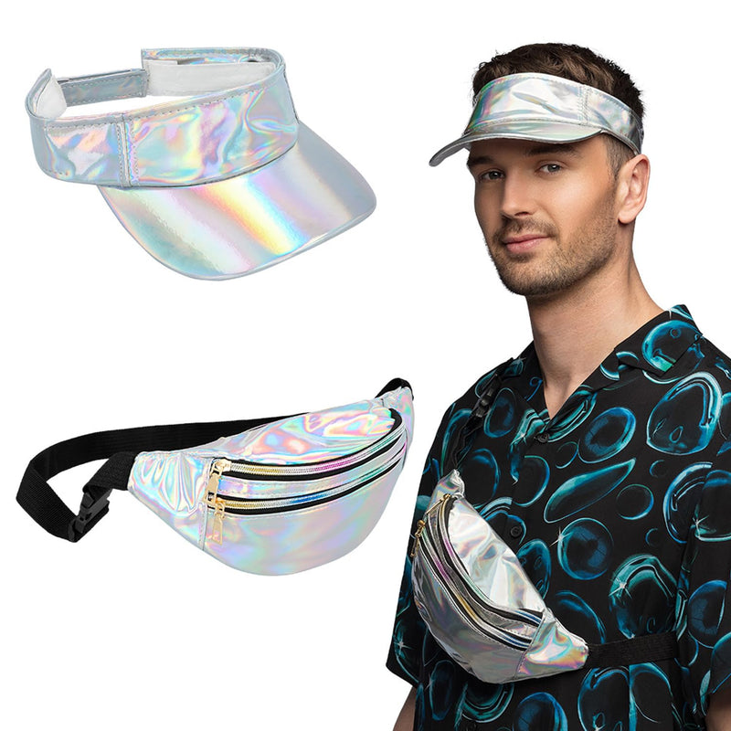 Boland - Accessoiresset Holo Festival Zilver