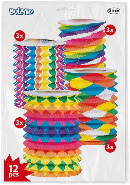 Boland - Papieren Treklampionnen 16cm 12st.