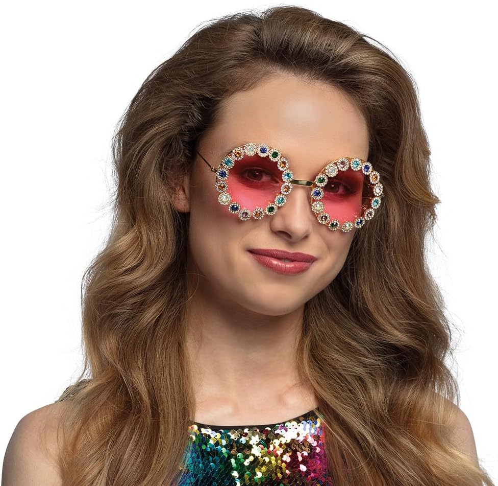 Boland - Grappige feestbril, leuke bril, accessoire voor kostuums, accessoire, themafeest, carnaval
