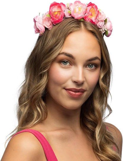Boland 52218 Tiara Taglia Unica Rosa