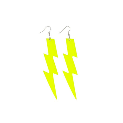 Boland - Oorbellen Flash Neon Geel