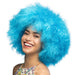 Boland - Neon pruik voor volwassenen voor themafeesten of carnaval, accessoire voor verkleedkostuums