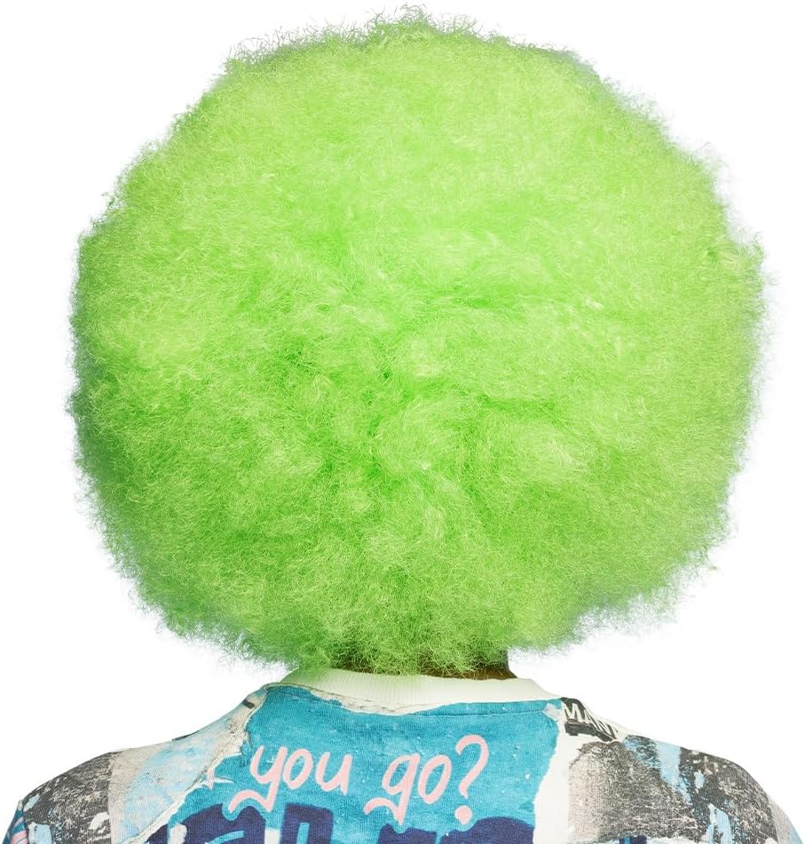 Boland - Parrucca al neon per adulti, acconciatura in capelli sintetici per feste a tema o carnevale, accessorio per costumi in maschera