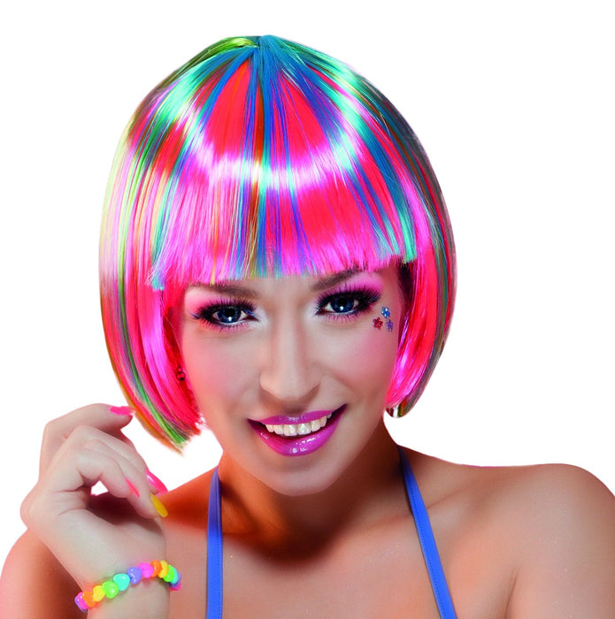 Boland - Gekleurde Pruik Pebbles